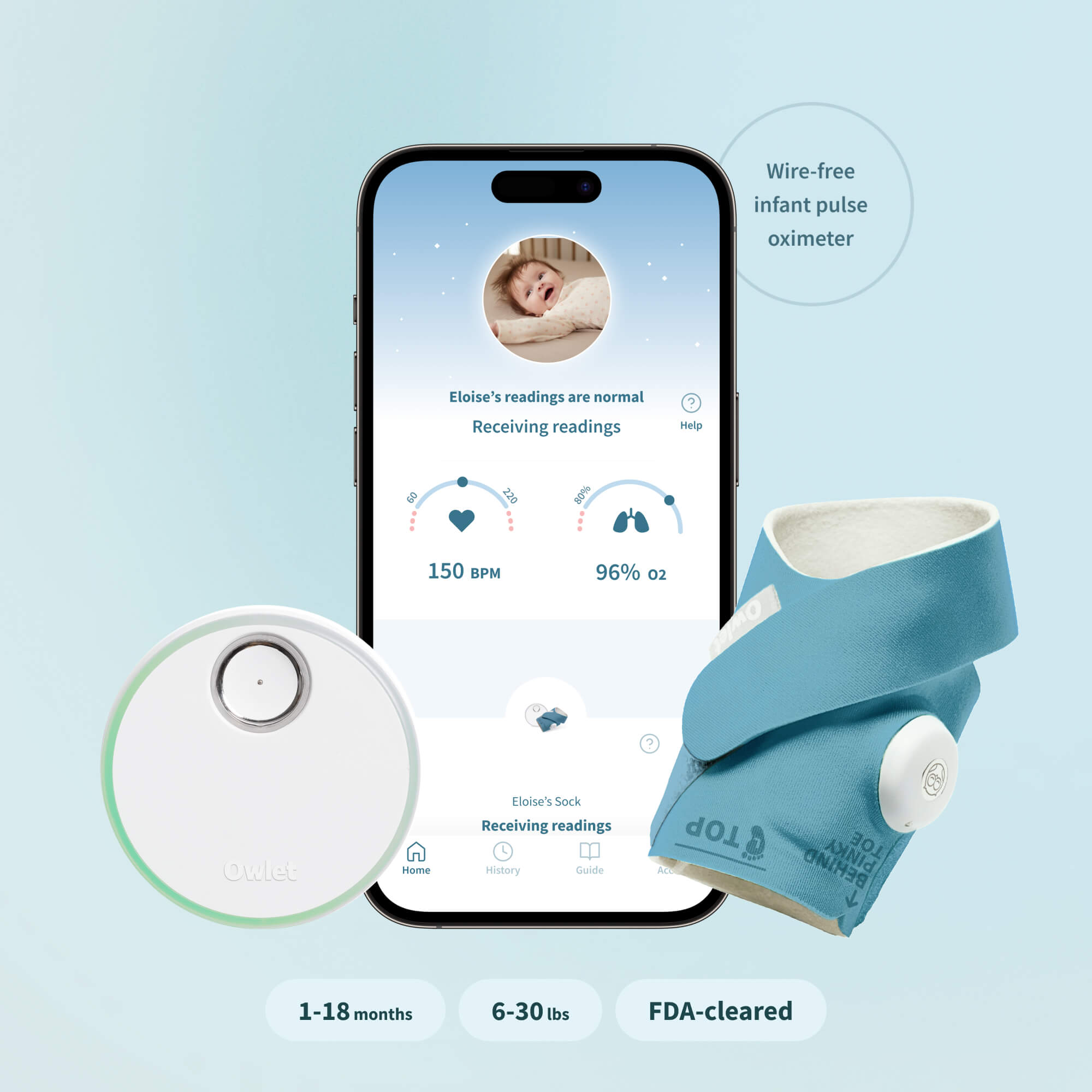 Owlet BabySat Baby Monitor – Owlet US - Main Image