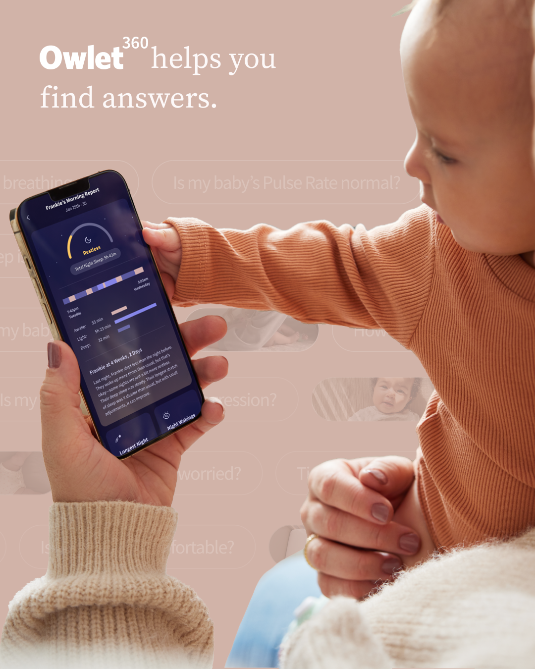 How Owlet360™ Delivers Personalized Insights for Your Baby’s Best Start