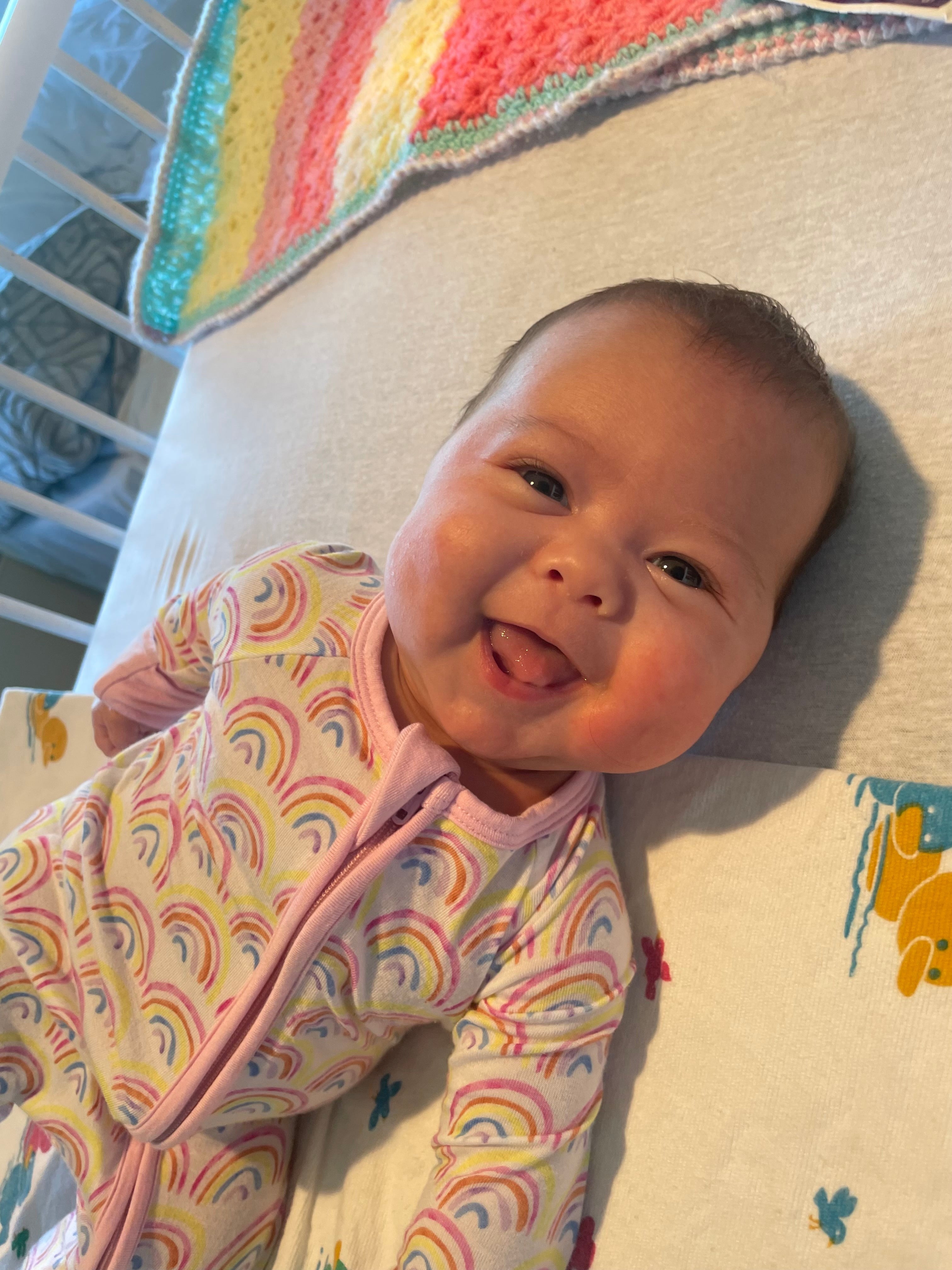 "Our Dream Sock alerted us to her critically low oxygen level."