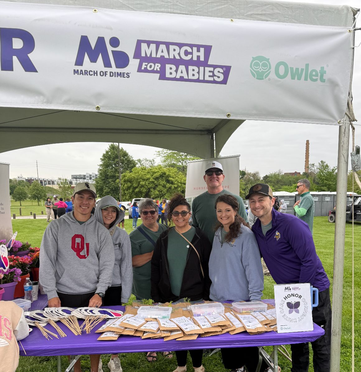 Arm in Arm: Kicking off Owlet’s Partnership with March of Dimes