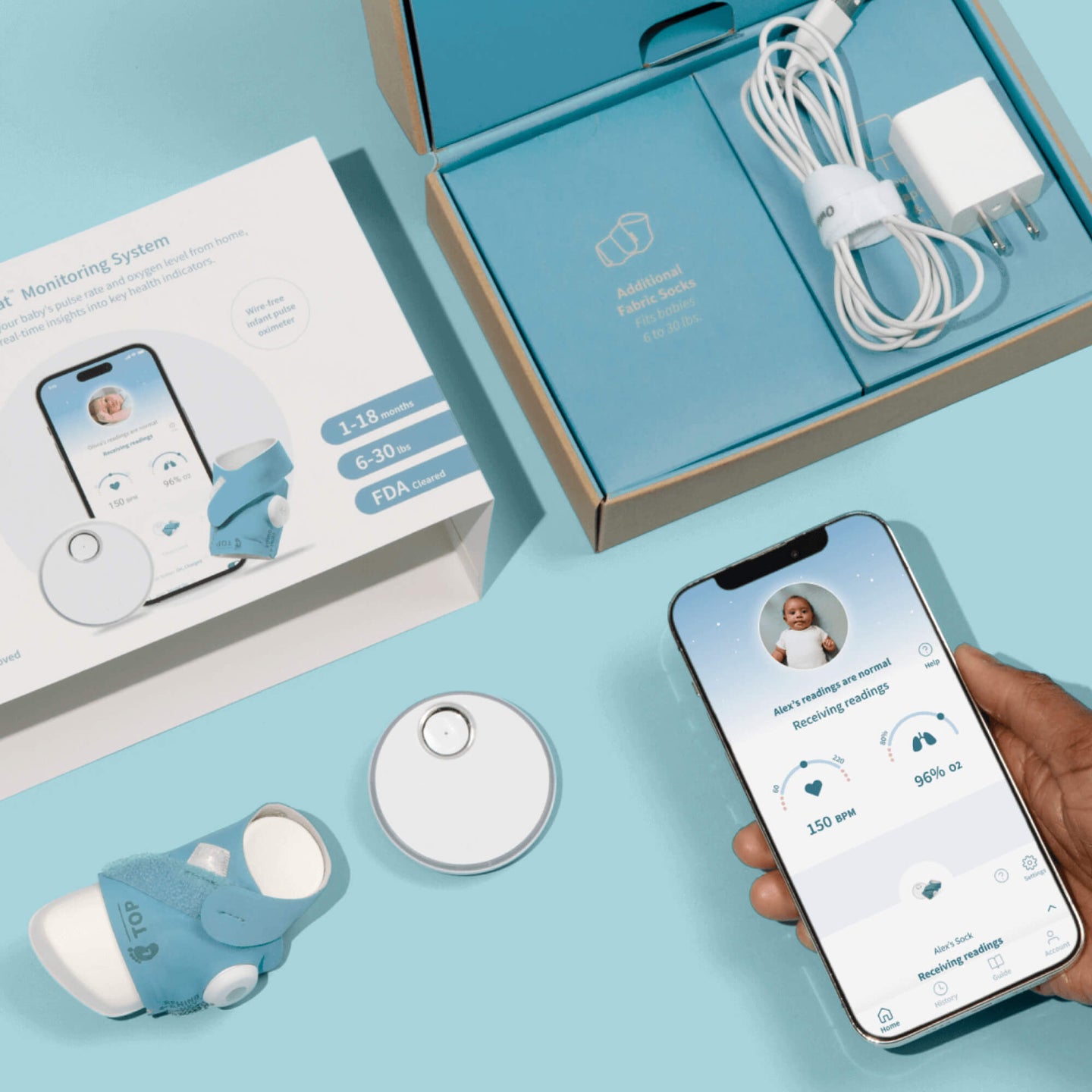 Owlet BabySat product package