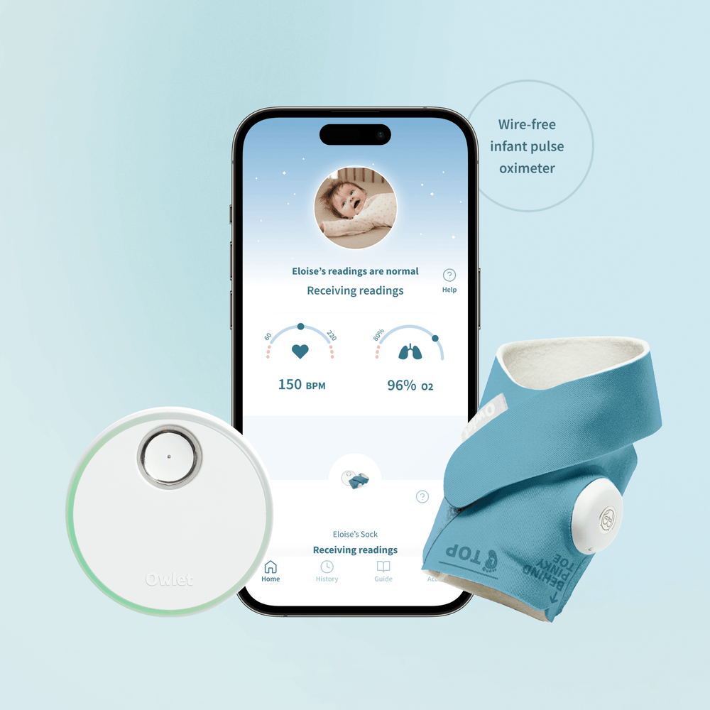 Owlet Pros And Cons Owlet Dream Sock Smart Baby Monitor – FDA-Cleared ...