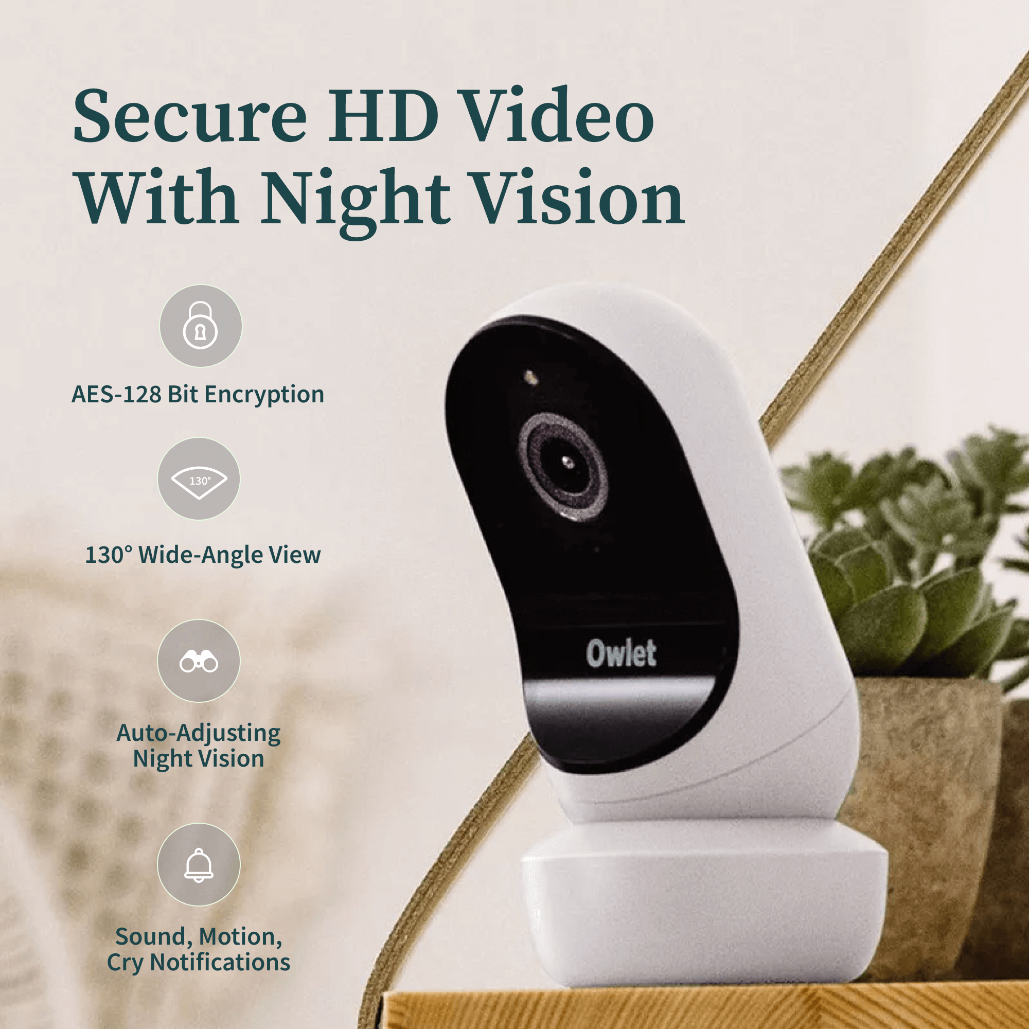 Owlet cam video baby monitor hotsell