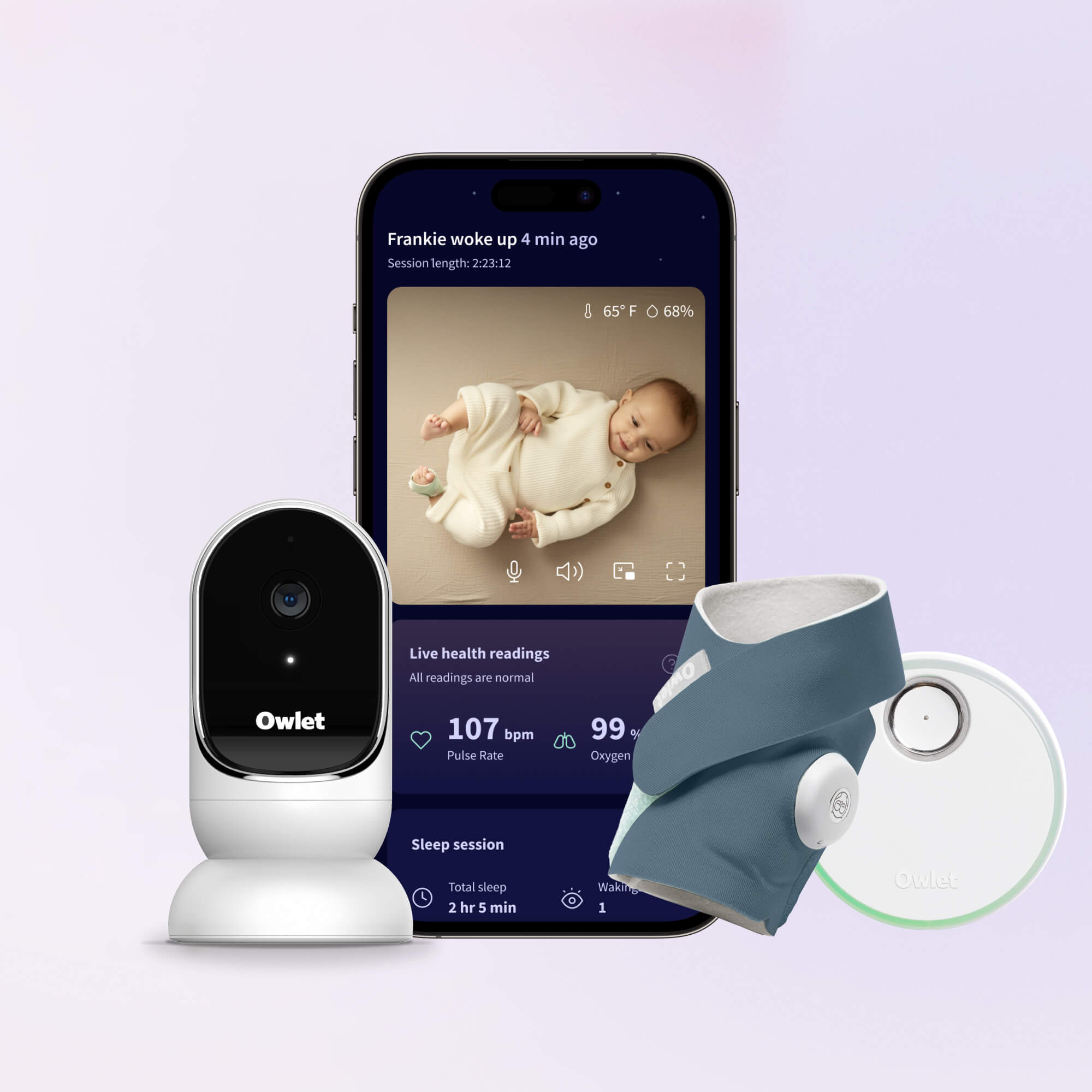 Sense-U Smart Baby Monitor (FSA / HSA Approved)